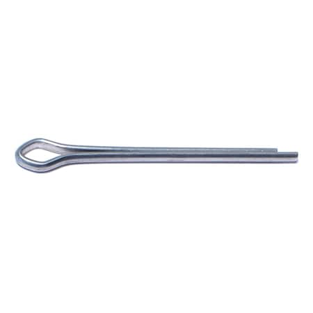 3/16 X 2-1/2 Zinc Plated Steel Cotter Pins 100PK